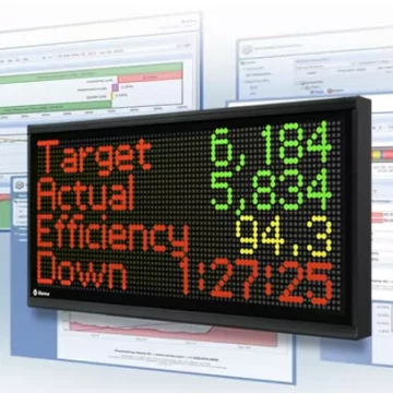 System Andon - tablica VORNE XL800